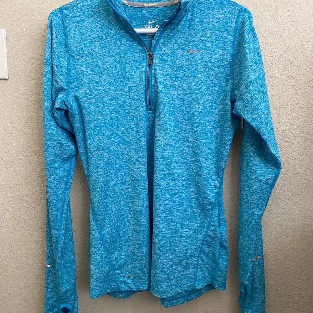Blue Nike Long Sleeve Pullover